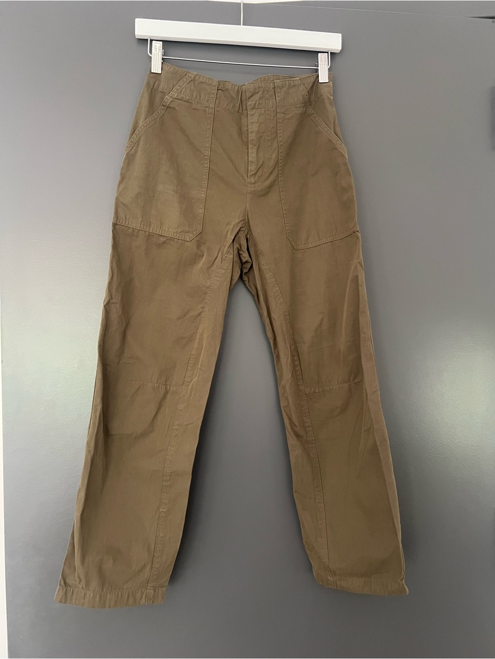 Rag & Bone Leyton Workwear Chino Pants Olive Size 0